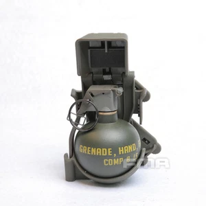 FMA Nylon M67 Verde Bolsa Modelo Maniquí Soporte de Liberación Rápida para Chaleco Sistema Molle - Imagen 1 de 26