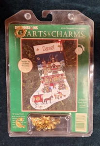 Medias Dimensions Gráficos y Dijes "Navidad Pasada" (Charles Wysocki) -8516 NUEVO - Imagen 1 de 3