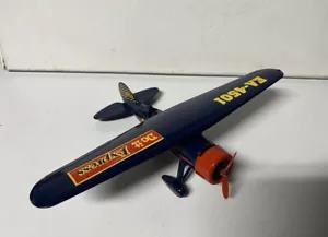 ERTL Airplane Bank - Single Wing "Do-it Express - EA-4501" Dark Blue, 12" Wing - Picture 1 of 9