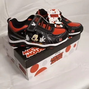 MICKEY Mouse Shoes Little Boy's 12 NEW Disney Mickey Mouse Sneakers New in Box - Picture 1 of 6