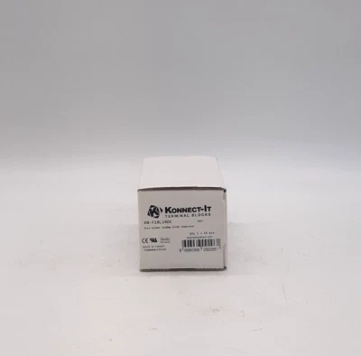 Konnect-It KN-F10L24DC Fuse Holder Terminal Blocks - Box of 25 - FACTORY SEALED - Image 1 of 3