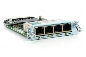 EHWIC-4ESG CISCO 4-PORT GB 10/100/1000 ETHERNET HIGH SPEED WAN INTERFACE CARD - Photo 1/7