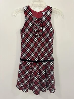 Hartstrings 10 Red Black White Jumper Holiday Christmas #1146 - Image 1 of 4