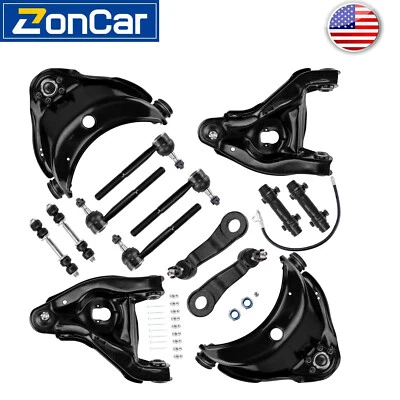 15Pc Complete Front Suspension Kit for Chevrolet C1500 Silverado Suburban Tahoe - Image 1 of 4