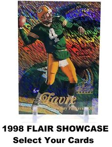 1998 Flair Showcase Football Pick Your Card Rookie Base Row Sec Seat 0 1 2 3 NFL