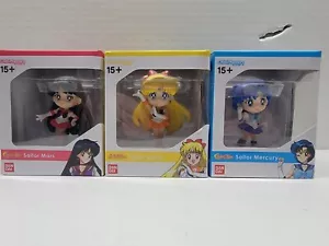 Bandai ChibiMasters Sailor Moon/ Sailor Mars, Sailor Venus, Sailor Mercury. - Picture 1 of 20
