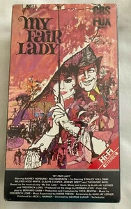 My Fair Lady VHS 2-Tape Set 7038 HI-FI STEREO CC Audrey Hepburn 1964 Movie - Picture 1 of 6