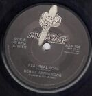 Herbie Armstrong Real Real Gone 7" vinyl UK Avatar 1980 B/w blackout in