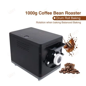 Tostador de granos de café 1000 g mejorado negro con temporizador Temperature Coffee Roaster - Imagen 1 de 14