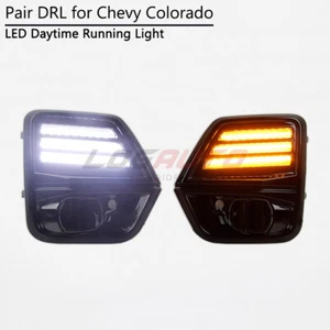 For Chevy Colorado 2023 2024 LED DRL Daytime Running Light Turn Driving Fog Lamp - Bild 1 von 10