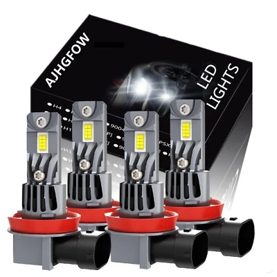 LED Headlight Bulb High&Low Beam 4PC Combo Kit For Nissan MAXIMA 2016 2017 2018 - Image 1 of 4