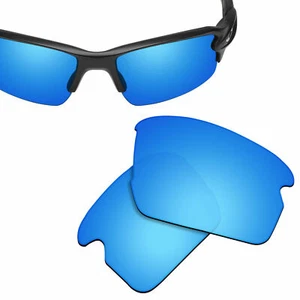 Polarized Replacement Lenses for-OAKLEY Flak 2.0 Asian Fit (AF) Sunglasses Blue - Picture 1 of 2