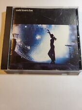 Sade- Lovers Live VG+/EX CD29