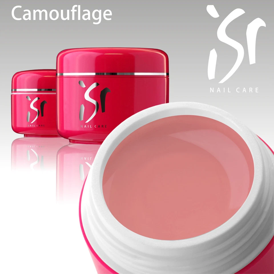 ISR 5ml UV Gel Camouflage Make Up Cover Nude Rouge Natur Nagelgel Nageldesig