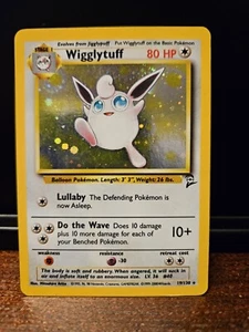 Wigglytuff 19/130 Base Set 2 Foil Holo Pokemon Card - Picture 1 of 9