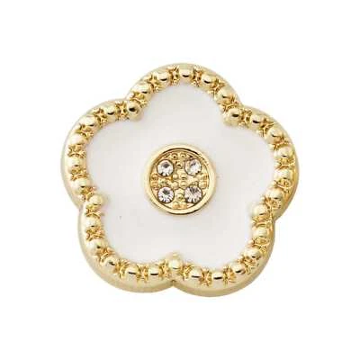 5pcs Flower Decorative buttons Vintage Style for Clothing Crafts Sewing diy - Image 1 of 4