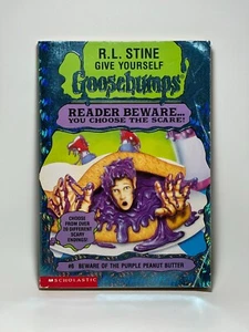 4th Print #6 Beware of the Purple Peanut Butter Give Yourself Goosebumps Stine - Picture 1 of 18
