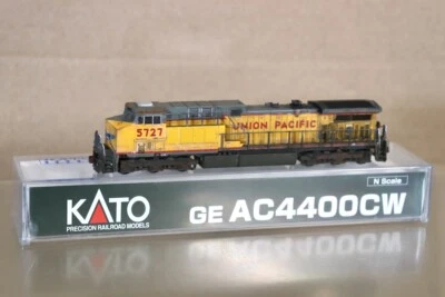 KATO 176-7005 WEATHERED UNION PACIFIC UP GE AC4400CW LOCOMOTIVE 5727 nv - image 1 of 4
