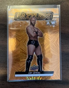 AEW 2024 Card Orange Retail Dazzlers Insert Jay Lethal DZ-26 Upper Deck - Picture 1 of 2