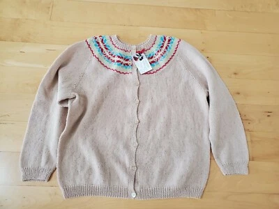 Vintage Multi Acrylic Blend, Button Down, Long Sleeve, Large Sweater - Image 1 of 4