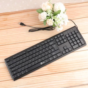 Leise Tastatur Ultradünne Office-Tastatur Stummschalten Wasserdichte - Afbeelding 1 van 11