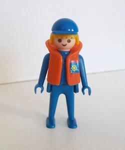 PLAYMOBIL (Z3143) MER - Homme Pêcheur 3574 Vintage - Imagen 1 de 1