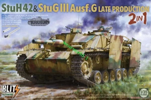 Takom 8006 1/35 StuH42 & StuG.III Ausf.G Late Production 2 in 1 Model Kit - Picture 1 of 1