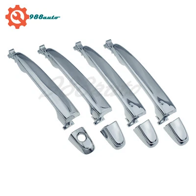 Front Rear Sliding Outside Door Handle Chrome LH RH For toyota alphard 03-08 New - Image 1 of 4