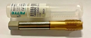 FETTE 7/8-9 UNC Tap HSS-E-PM Spiral Point Bottoming Tap TiCN Plus Coating 3FL - Picture 1 of 1