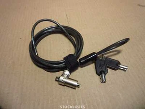 HP 626729-001 Keyed Essential cable Security Notebook Laptop PC lock 2 Key NEW - Bild 1 von 2