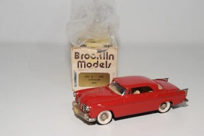 B7 1:43 BROOKLIN BRK 19 BRK19 CHRYSLER 300C 300 C 1955 ROSSO NUOVO CON SCATOLA - Immagine 1 di 4