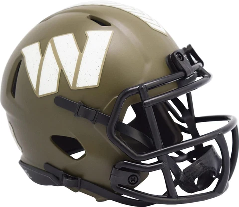 Washington Commanders Riddell 2022 Salute To Service Speed Mini Helmet Cover