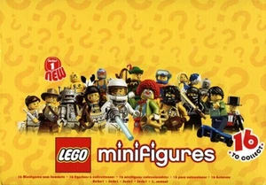 LEGO 8683 Minifigures Series 1 Complete Full Set of 16 -Hard To Find Retired Set - Picture 1 of 4