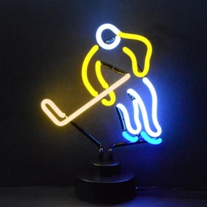 Escultura de hockey de neón de Neonetics -- 4 HOCKY - Imagen 1 de 1