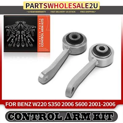 2x Barra estabilizadora delantera enlace para Mercedes-Benz W220 S350 S430 S500 S55 AMG S600 Foto 1 de 4