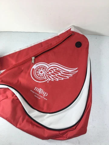 SGA Detroit Red Wings NHL Book Bag Camera Backpack School Slingback Case Cover