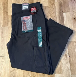 NWT COLEMAN STRETCH FLEECE LINED CARGO PANTS PHANTOM 40x30 - Picture 1 of 7