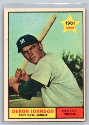1961 Topps #68 Deron Johnson - Image 1 of 2