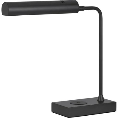 Матовая черная настольная лампа CAL Lighting & Accessories BO-3133TB-GR Delray - Изображение 1 из 4