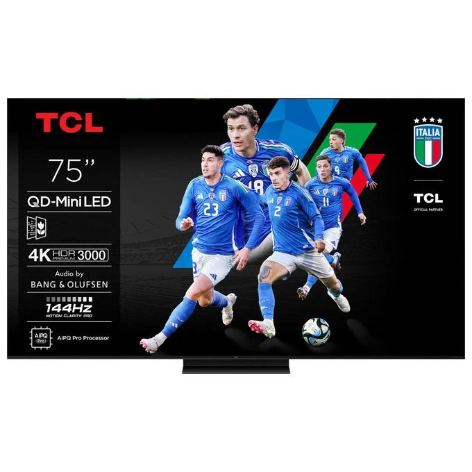 TCL C79K Smart TV 75'' 4K QD-Mini LED Google TV Dolby Vision IQ e Dolby Atmos - Immagine 1 di 1