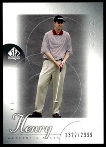 2001 SP Authentic #56 J.J. Henry #/2999 - Picture 1 of 2