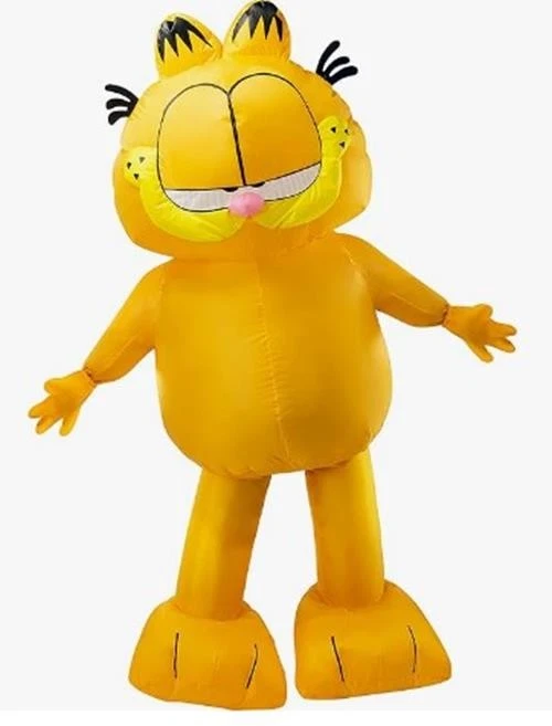 Garfield the Cat - Comic Strip - Inflatable Costume - One Size - Image 1 of 1