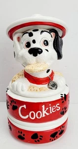 Rare Vintage Enesco Disney 101 Dalmatians Puppy Interactive Musical Cookie Jar - Picture 1 of 18