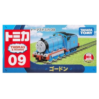 Литой синий поезд с двигателем Tomica Thomas & Friends 09 Gordon Takara Tomy Япония - Изображение 1 из 4