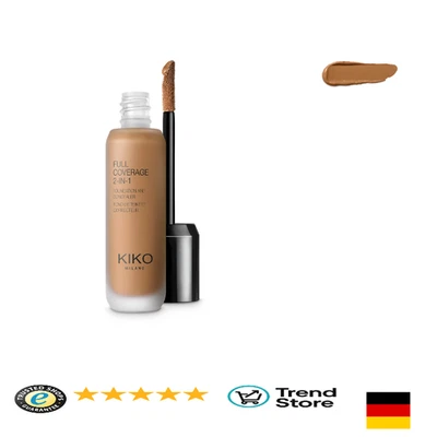 KIKO Milano 2-in-1 Foundation & Concealer | Hohe Deckkraft - Bild 1 von 2