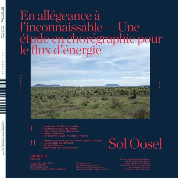 SOL OOSEL En allegeance a l'inconnaissable -- Une etude en choregraphie pour le - Image 1 of 1