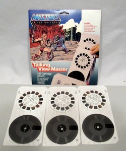 VINTAGE TALKING VIEW MASTER MASTERS OF THE UNIVERSE HE MAN 3-D CARTR (EZS003540) - Picture 1 of 12