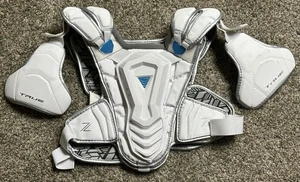 Almohadilla de hombro True ZeroLyte de lacrosse forro protector de pecho grande NOCSAE - Imagen 1 de 8
