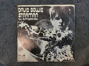 DAVID BOWIE STARMAN SUFFRAGETTE CITY PICTURE SLEEVE PROMO MONO RCA 74-0719 - Imagen 1 de 4