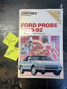 Chilton's Ford Probe Auto Repair Manuals 89-92, All US And Canadian Models - Picture 1 of 2